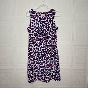 NWT Jude Connally Leopard Dress Large